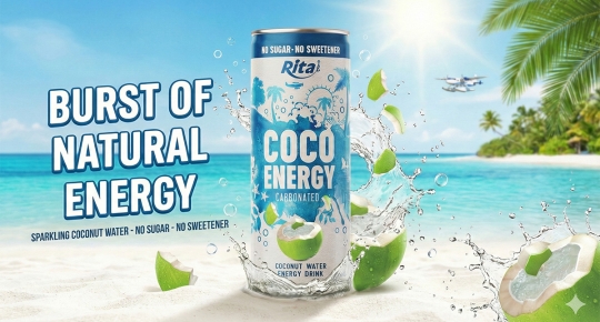 Rita Sparkling Energy – Bubbly Power for a New Generation of Drinks