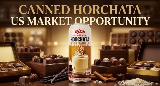 Horchata Rice Milk Drink in Aluminum Cans — A Growing US Market Opportunity for Beverage Importers