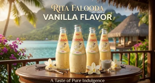 Wholesale 290ml Glass Bottle Falooda Vanilla Flavor — A Premium Beverage for Global Markets