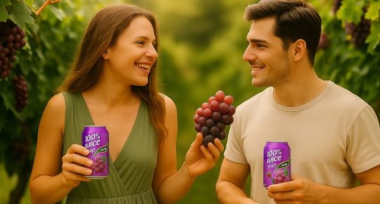 Rita’s Grape Story: From Sun-Kissed Vineyards to Refreshing Fruit Juice Creations