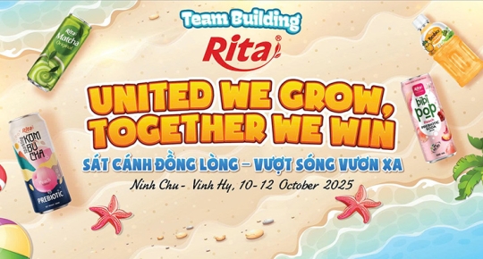 From Sea to Spirit: Rita Team Building 2025 Inspires Unity and Joy in Ninh Chu – Vinh Hy