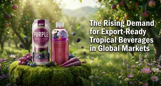 The Rising Demand for Export-Ready Tropical Beverages in Global Markets