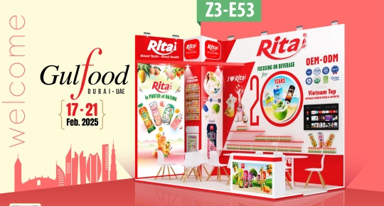 Rita Food & Drink Co., Ltd at Gulfood 2025 – A Successful Showcase of Premium Beverages