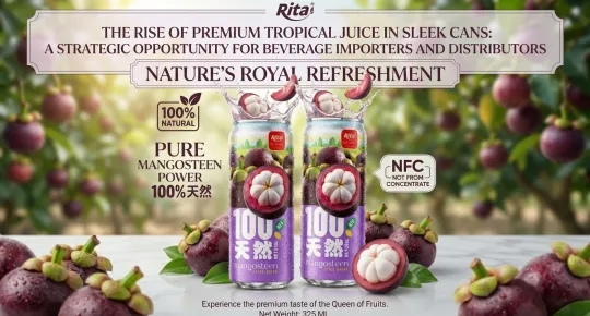 The Rise of Premium Tropical Juice in Sleek Cans: A Strategic Opportunity for Beverage Importers and Distributors
