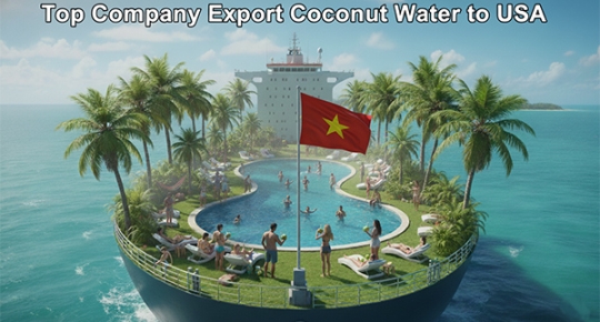 Why Vietnam Leads as the Top Company Export Coconut Water to USA