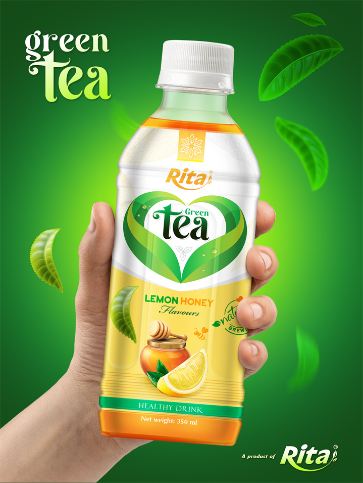 Poster Green Tea 350ml