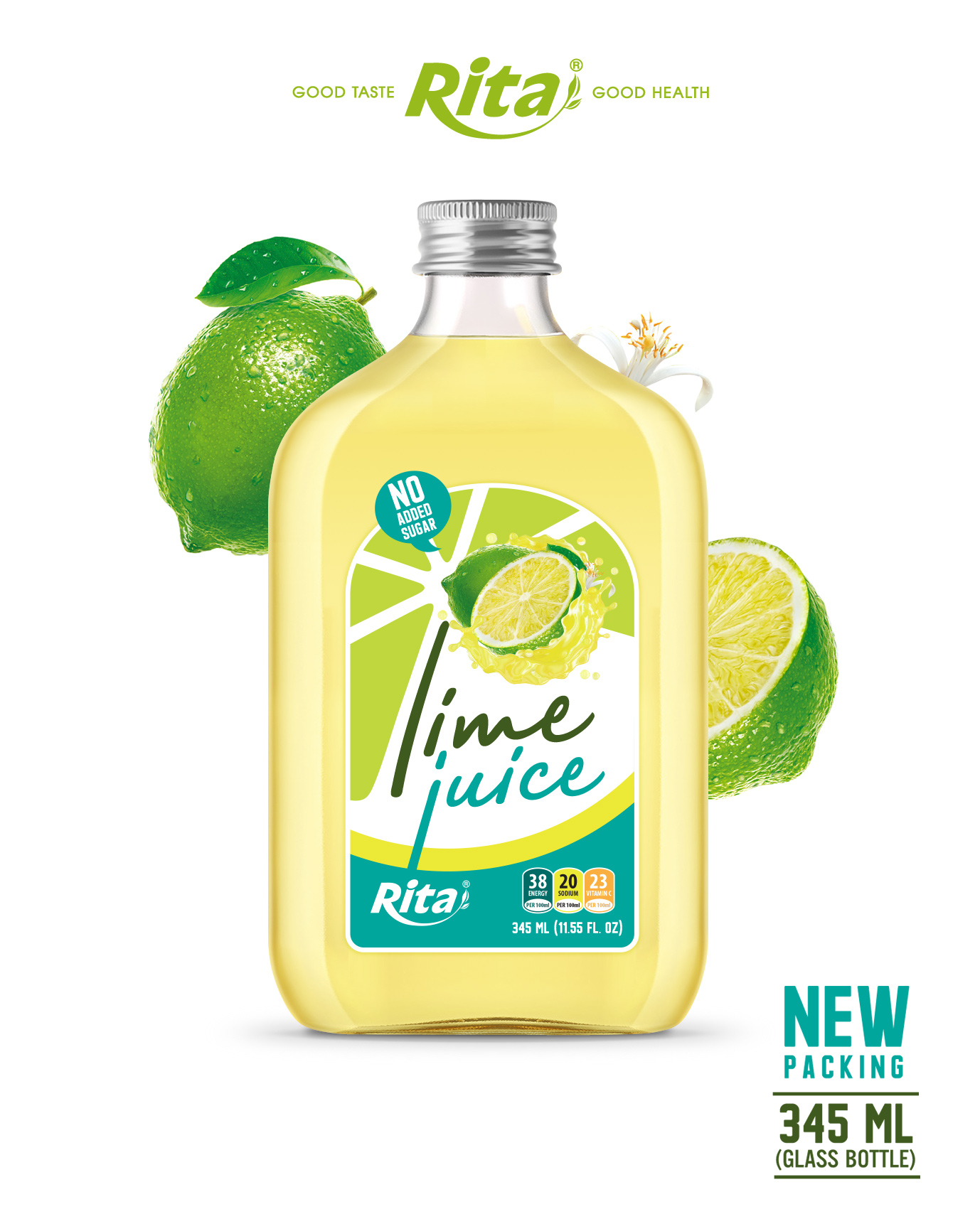 Lime Juice 345ml Glass bottle 03