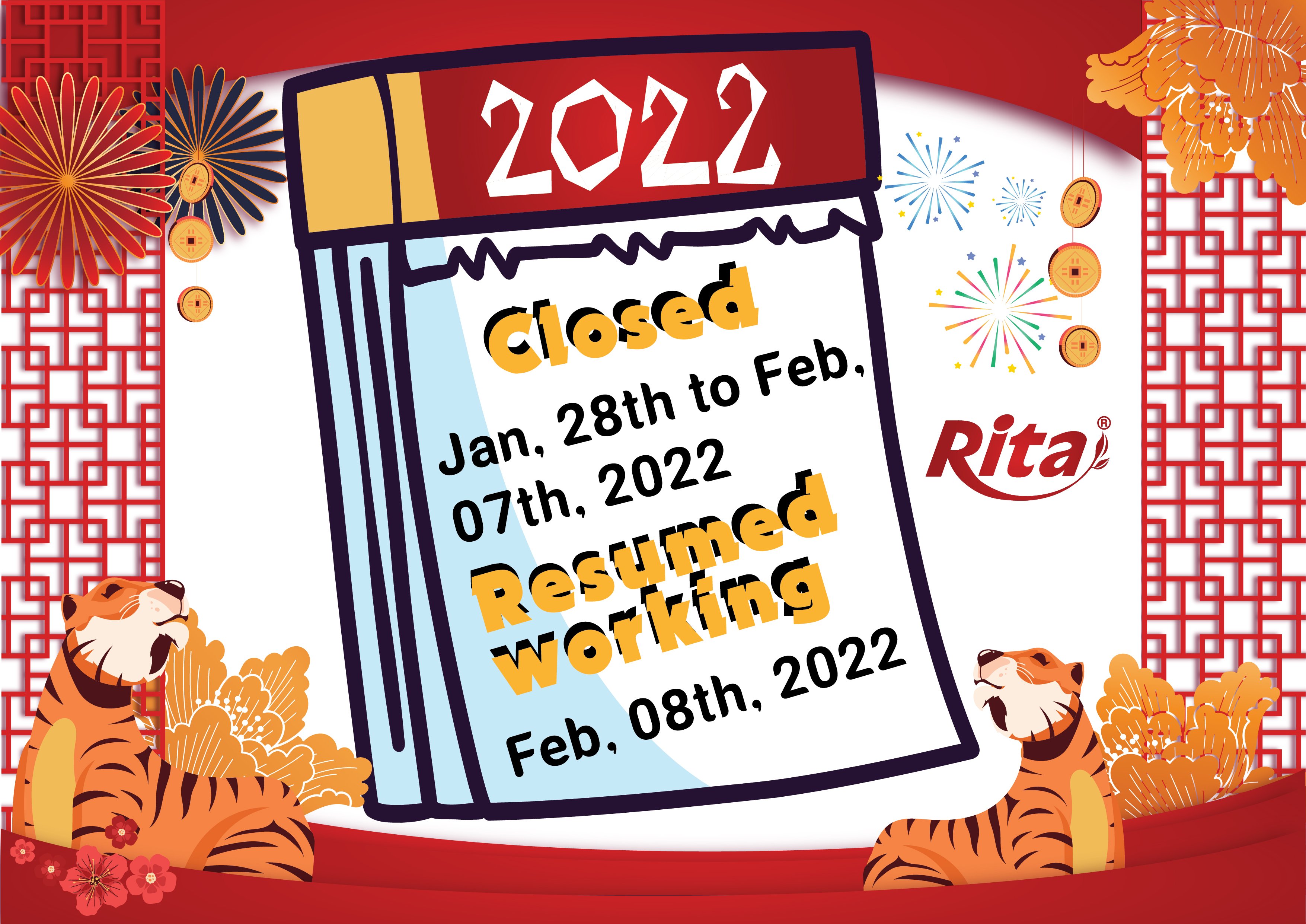 Tet Holiday Closing Announcement