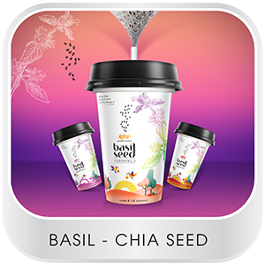 Chia and basil seed