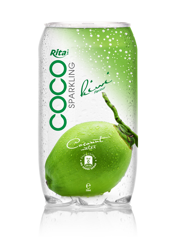 Rita 350ml Pet bottle Sparking coconut water with kiwi juice 350ml Pet bottle Sparking coconut water with kiwi juice