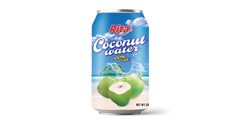 Rita 330ml Can Pure Coconut Water Rita 330ml Can Pure Coconut Water