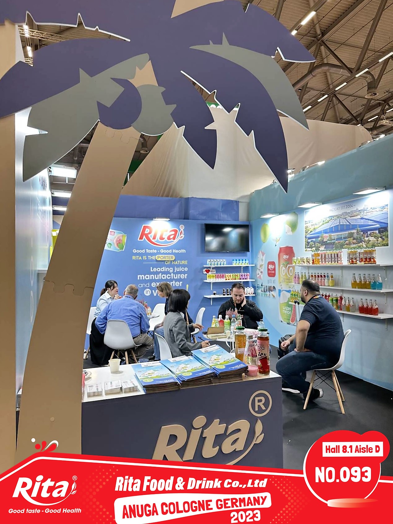 Rita booth at Anuga Cologne 2023 Rita booth at Anuga Cologne 2023