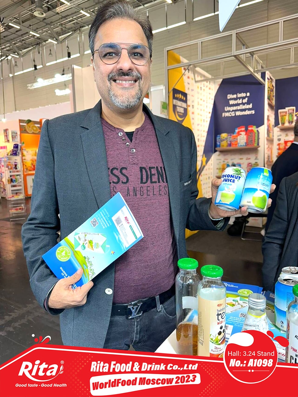 Rita enjoys Anuga Cologne 2023 Rita enjoys Anuga Cologne 2023