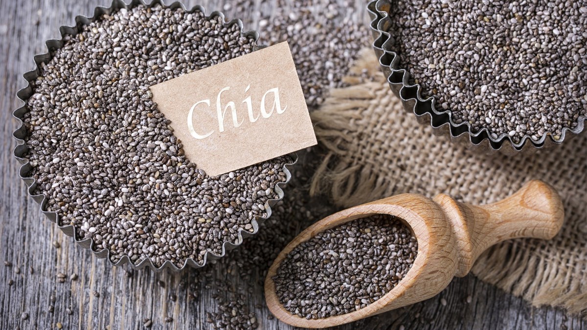 Chia seeds are the nutrient-rich gift from natur Chia seeds are the nutrient-rich gift from natur