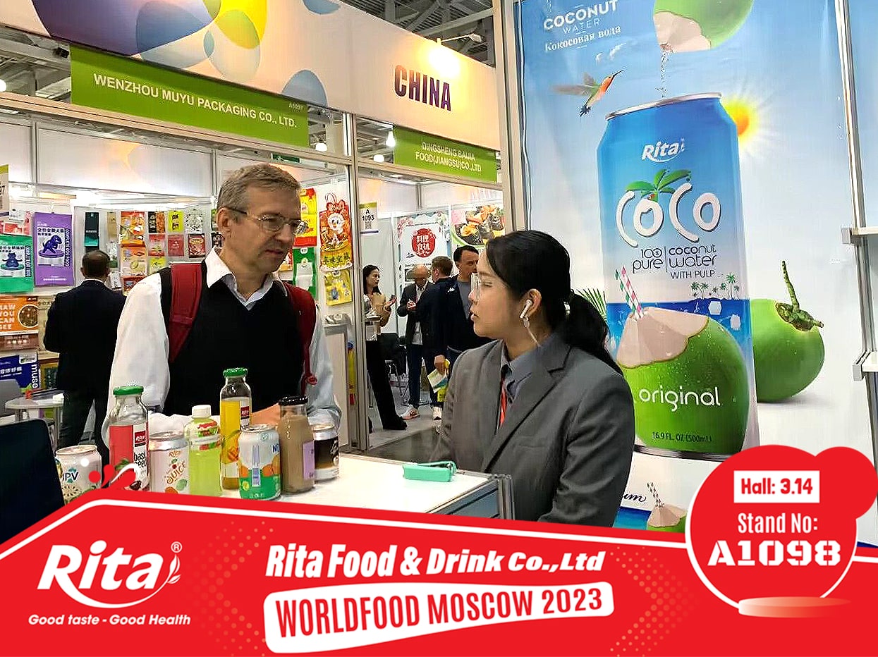 Rita enjoyed the WorldFood Moscow 2923 Rita enjoyed the WorldFood Moscow 2923