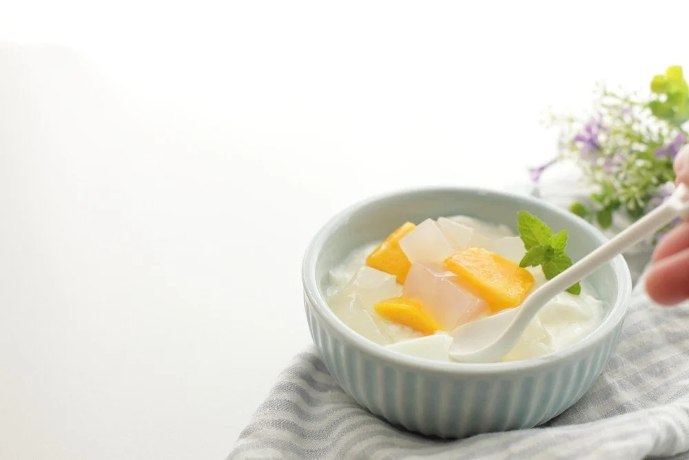 Tropical Drinks with Nata de Coco