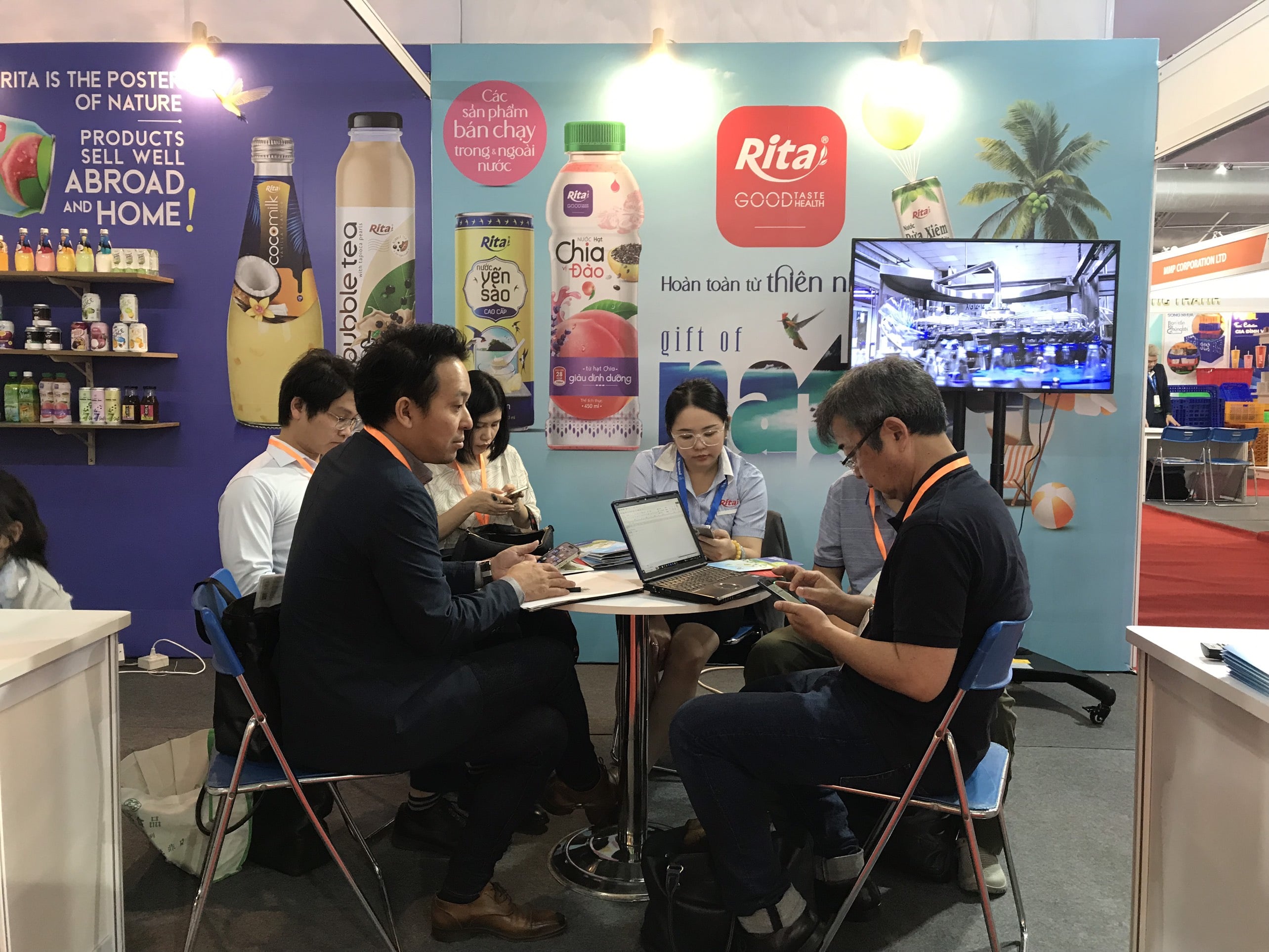 Rita company attends Vietfood & Beverage 2023