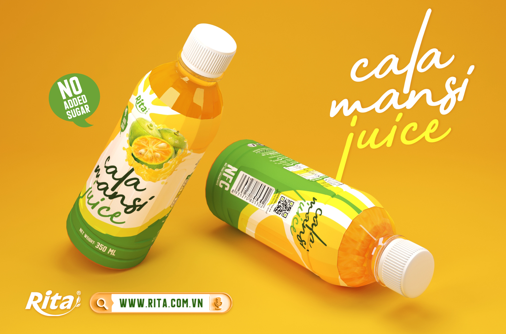 Poster Calamansi juice 350ml Pet 2
