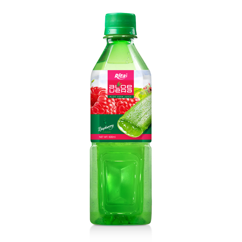 aloe 500ml pet Raspberry