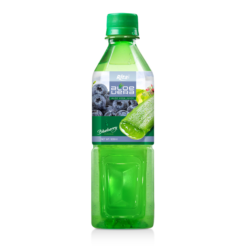 aloe 500ml pet blueberry