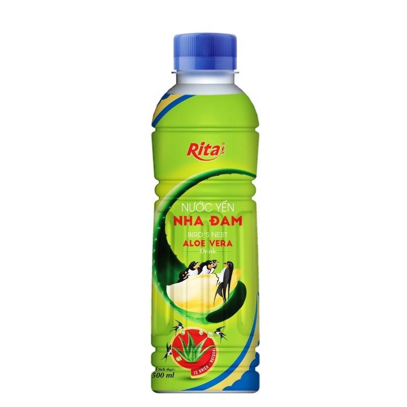 Rita Bird's Nest Aloe Vera 500ml Pet Bottle bird nest aloe 500ml
