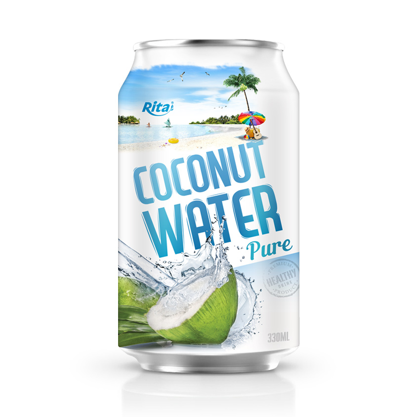 Rita Coconut Water Original Flavor 330ml Can Rita Coconut Water Original Flavor 330ml Can