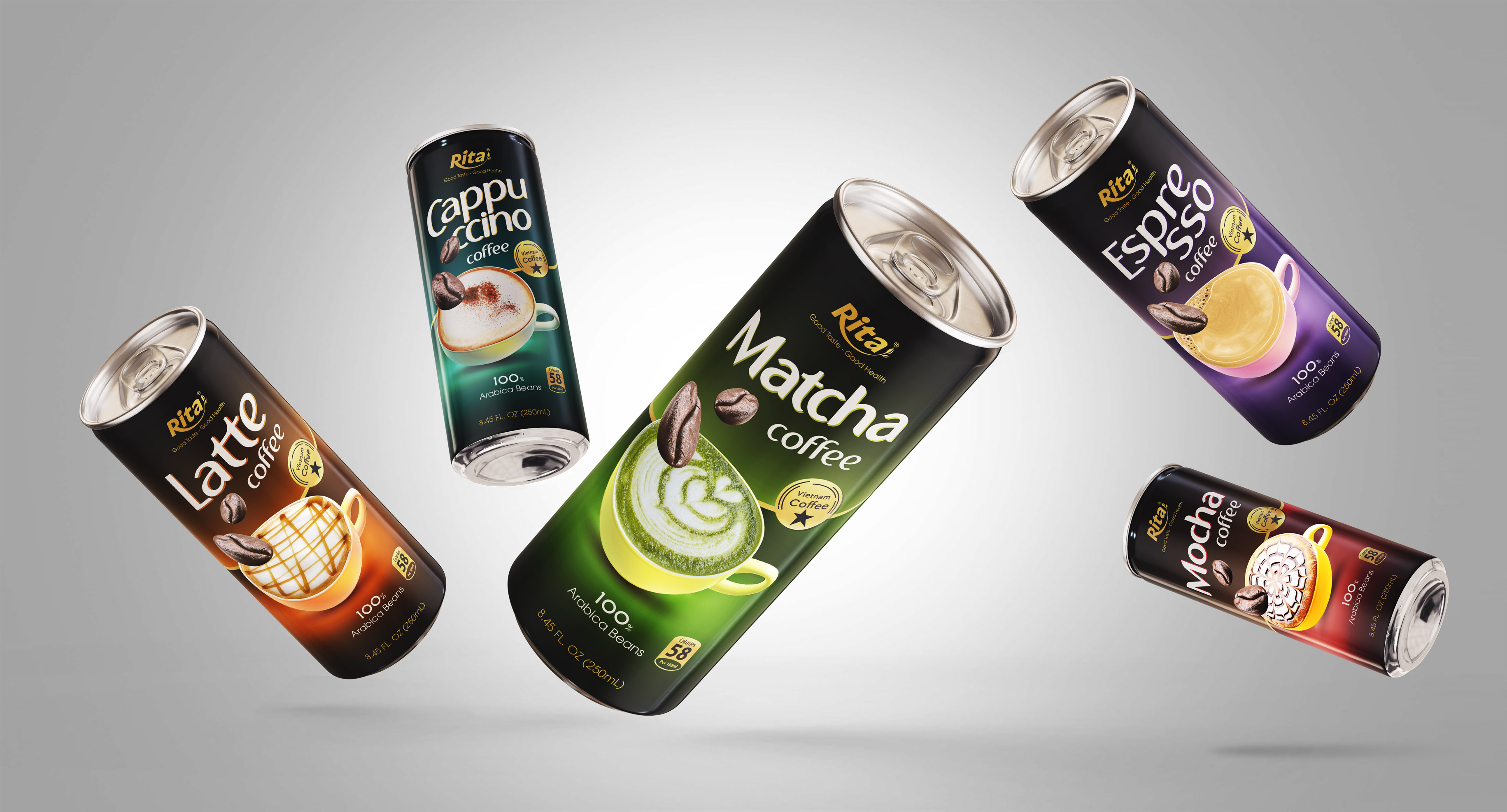 The best Coffee drink 100 Vietnam arabica beans