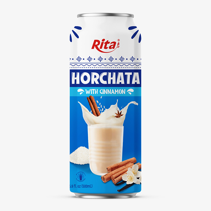 Rita Horchata Drink Mixed Cinnamon 500ml Can Horchata drink mix cinnamon 500ml