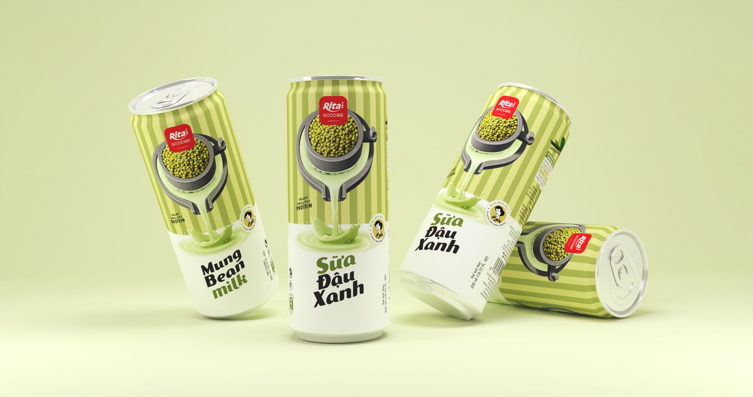 320ml can mung bean milk min