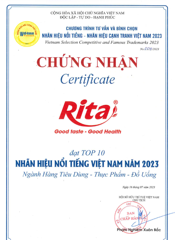 chứng nhận well know 001