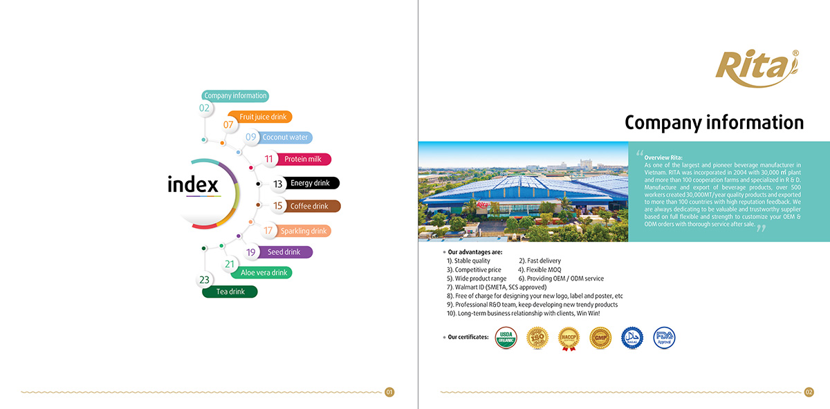 information Rita beverage