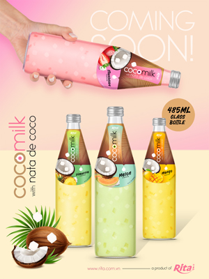 milk with fruit juice