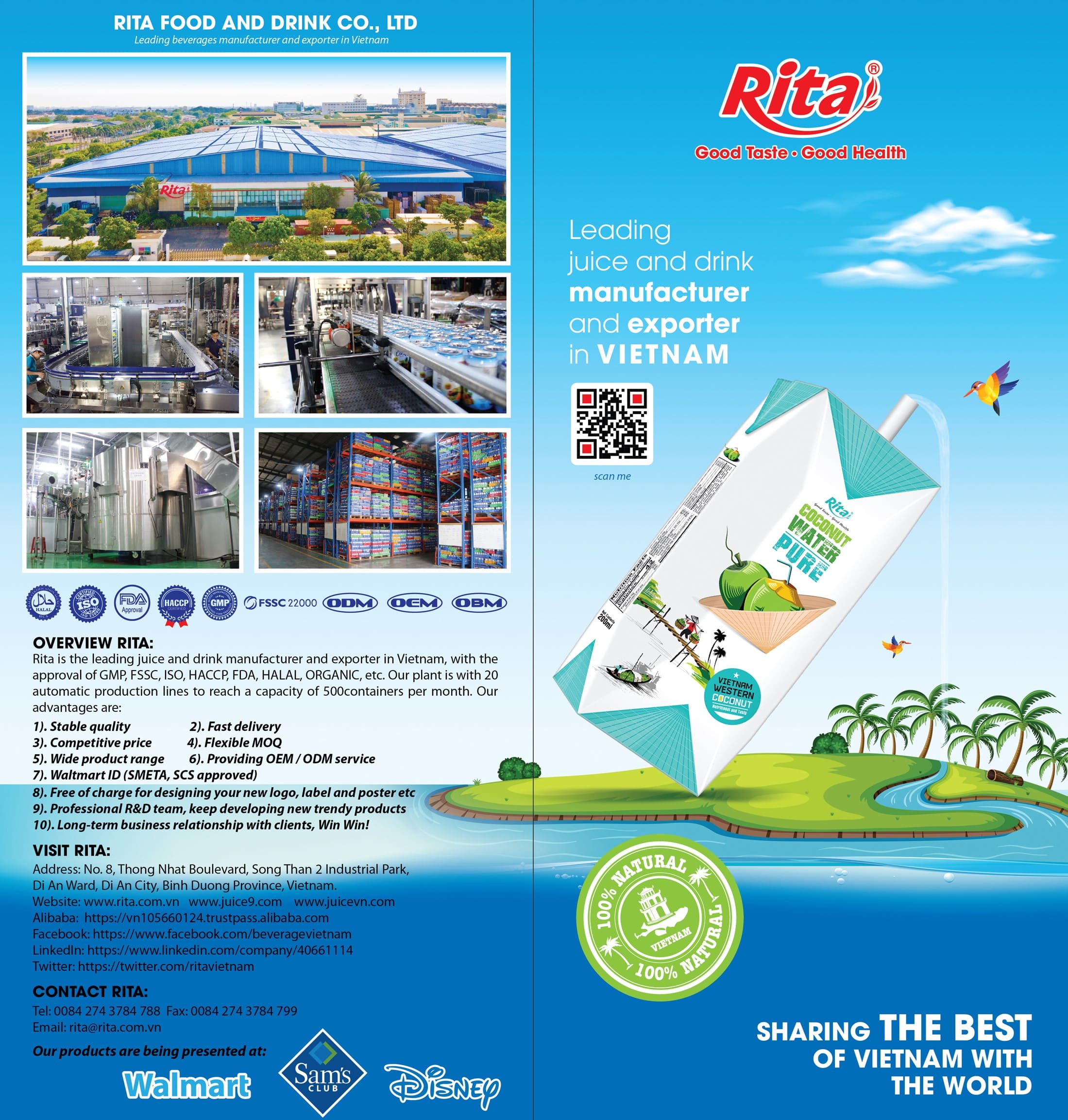 20 years of Rita company min