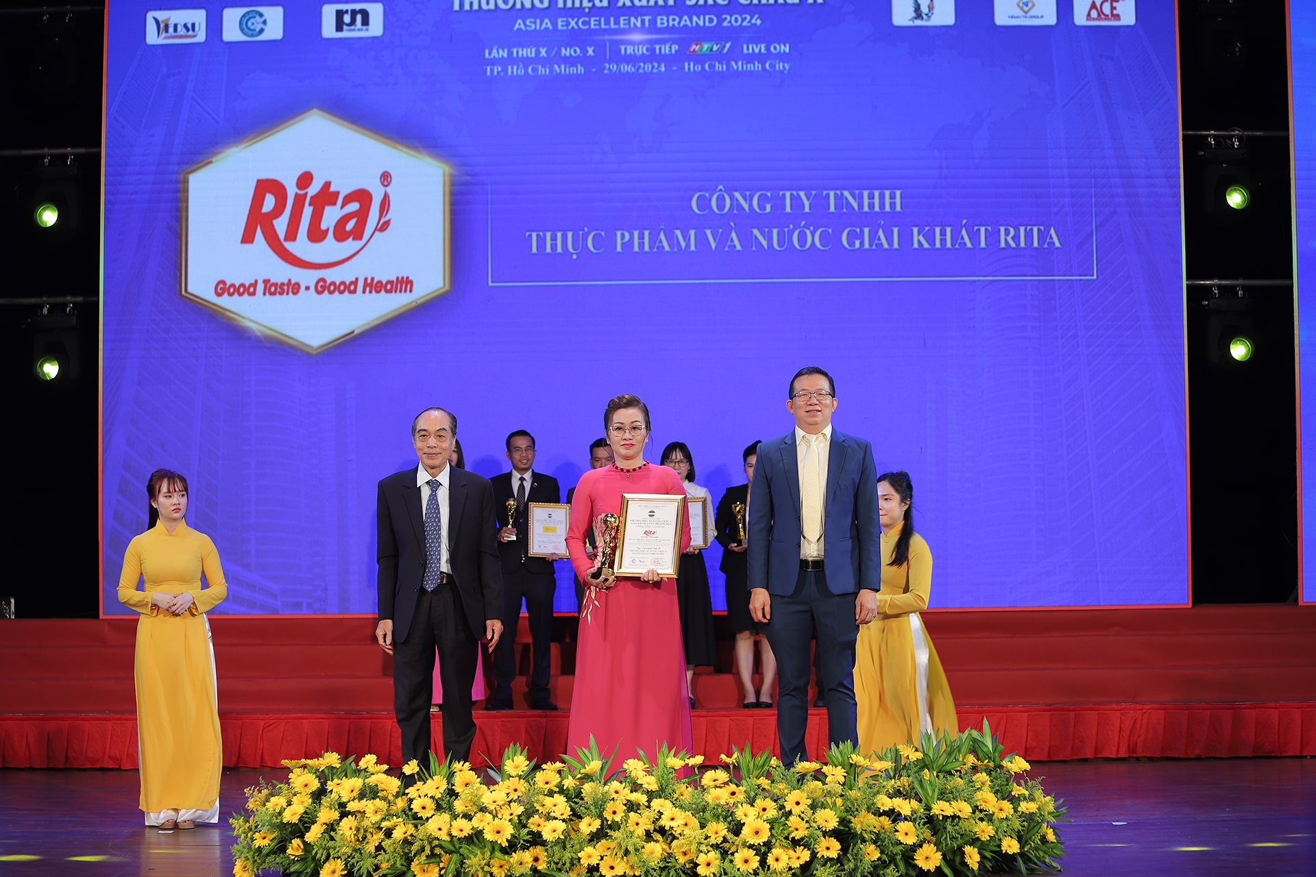 Rita win Top 10 Asia Excellent Brand 2024 Rita win Top 10 Asia Excellent Brand 2024 1 min