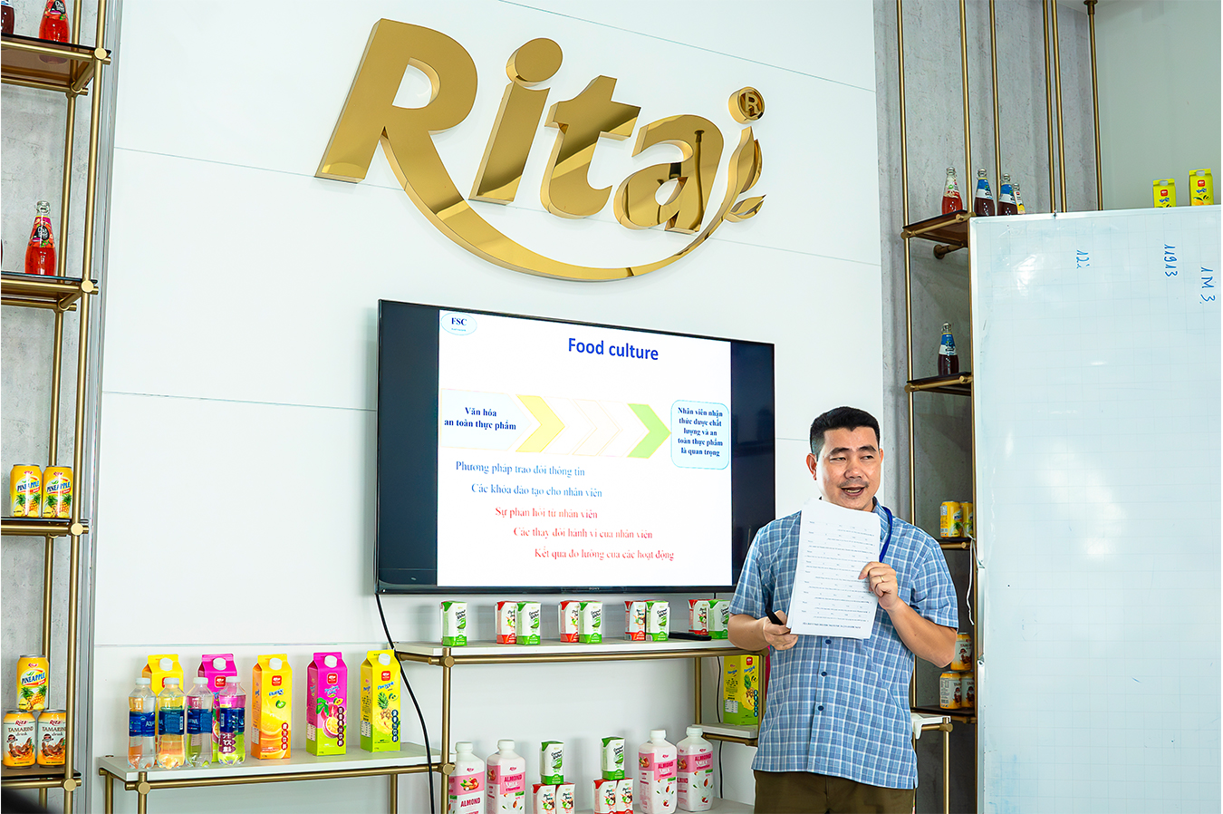 Training BRC Cer at Rita Company Training BRC Cer at Rita Company