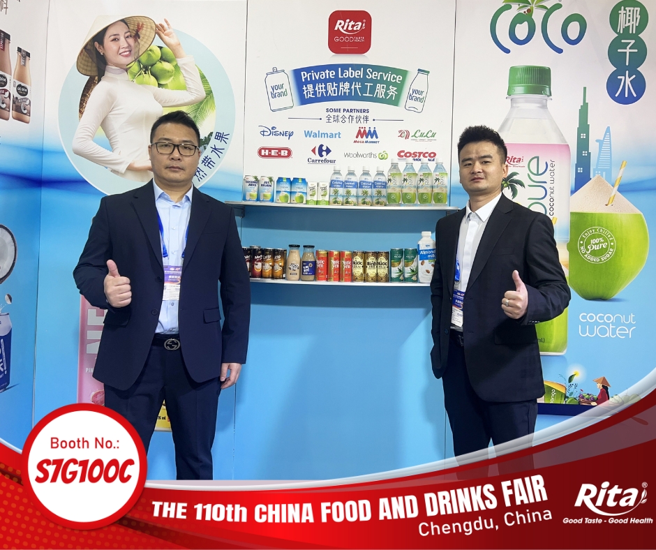 Rita at 110th China Food and Drink Fair Rita at 110th China FB Fair