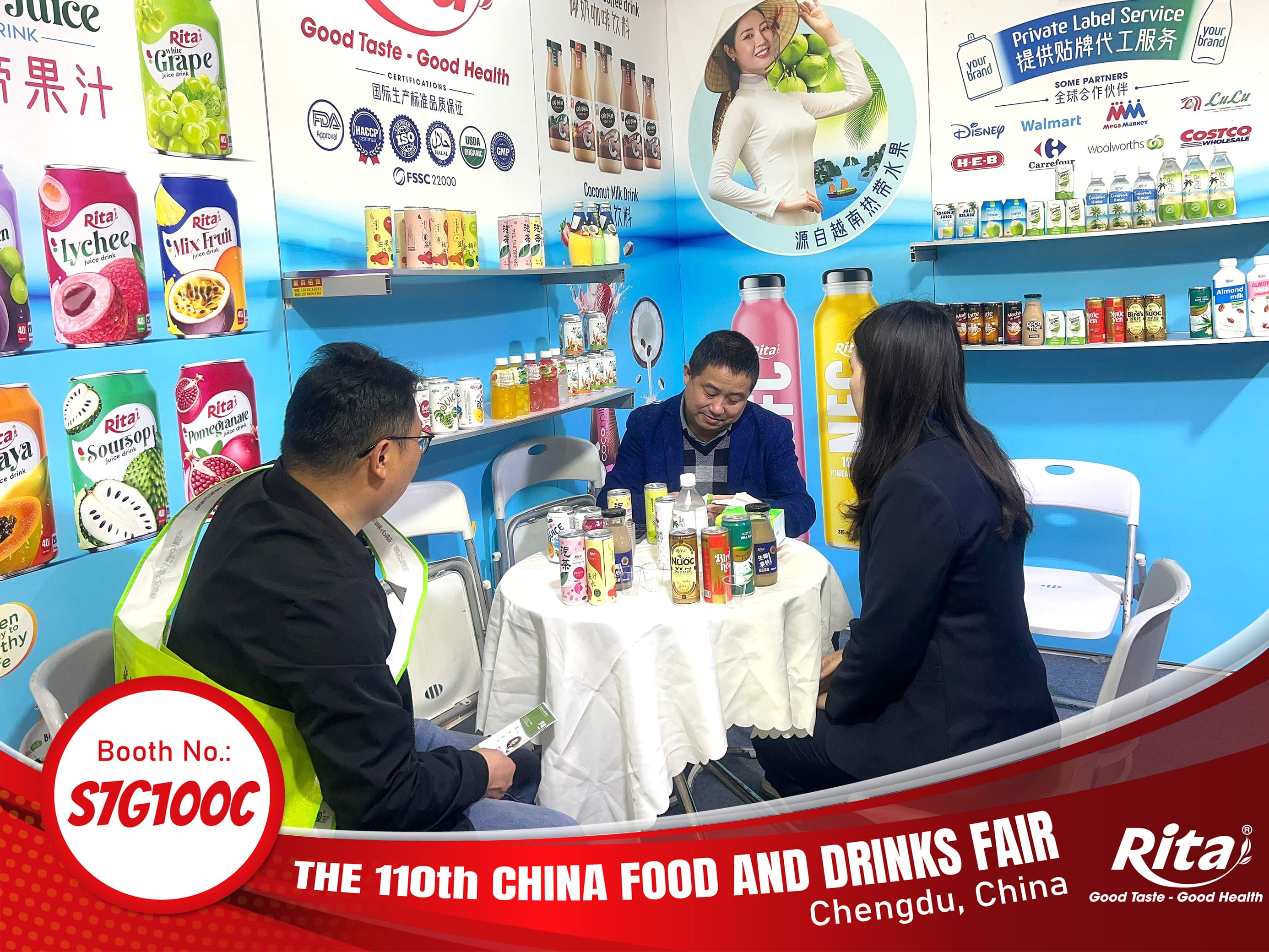 Rita Attended The 110th China Food and Drinks Fair