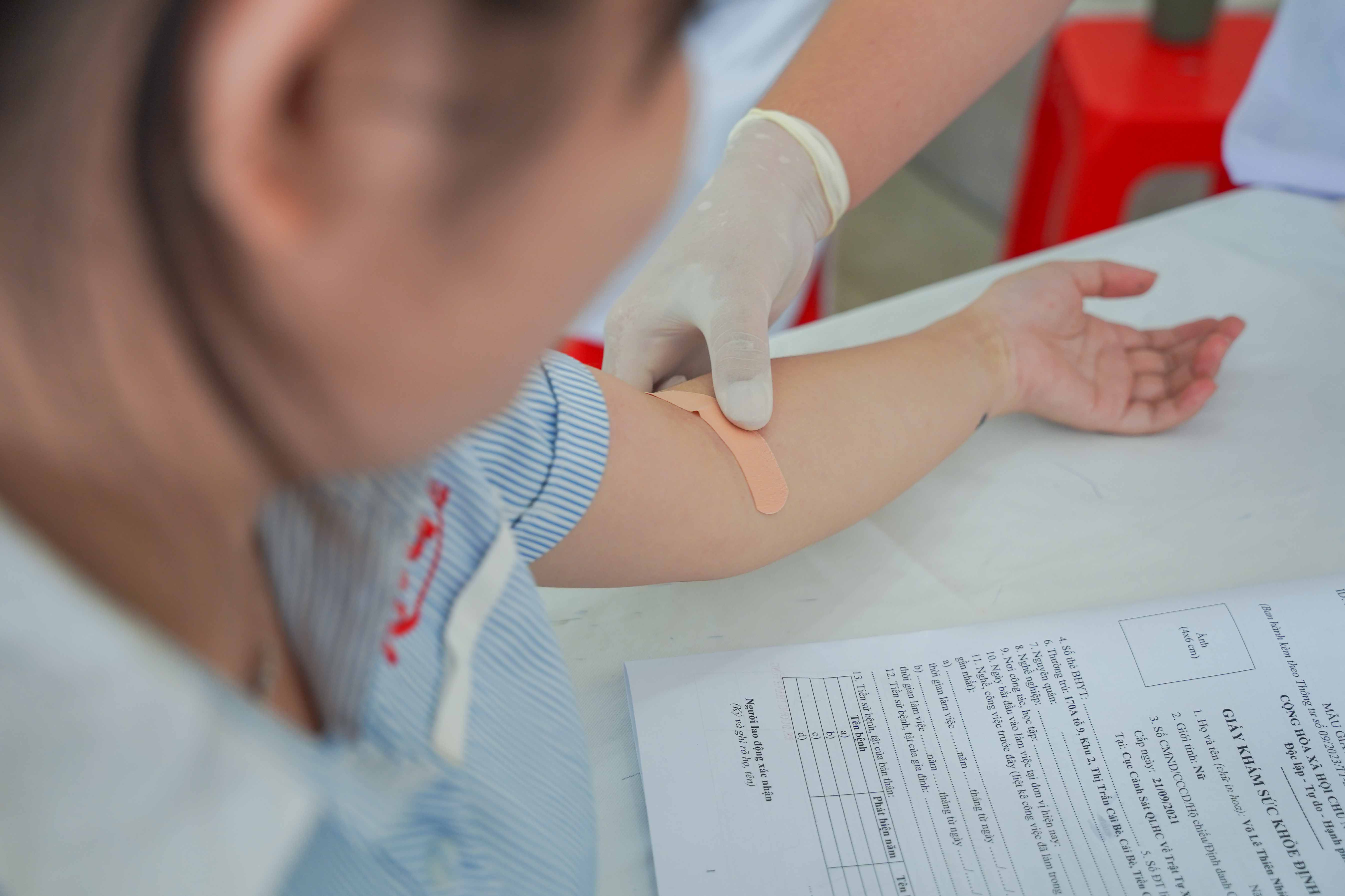 Rita hold Healh check for employees Rita hold Healh check for employees