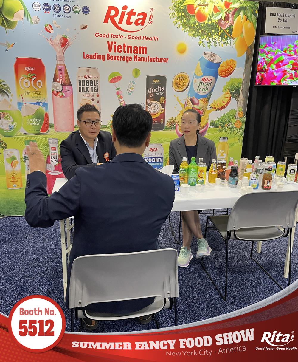 Rita booth at Summer Fancy Food Show 2024 in USA SFA 19
