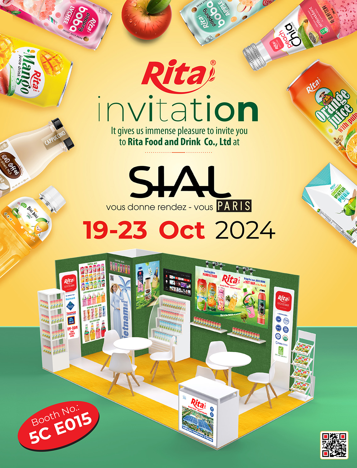 Rita Company Attends SIAL Paris 2024 c