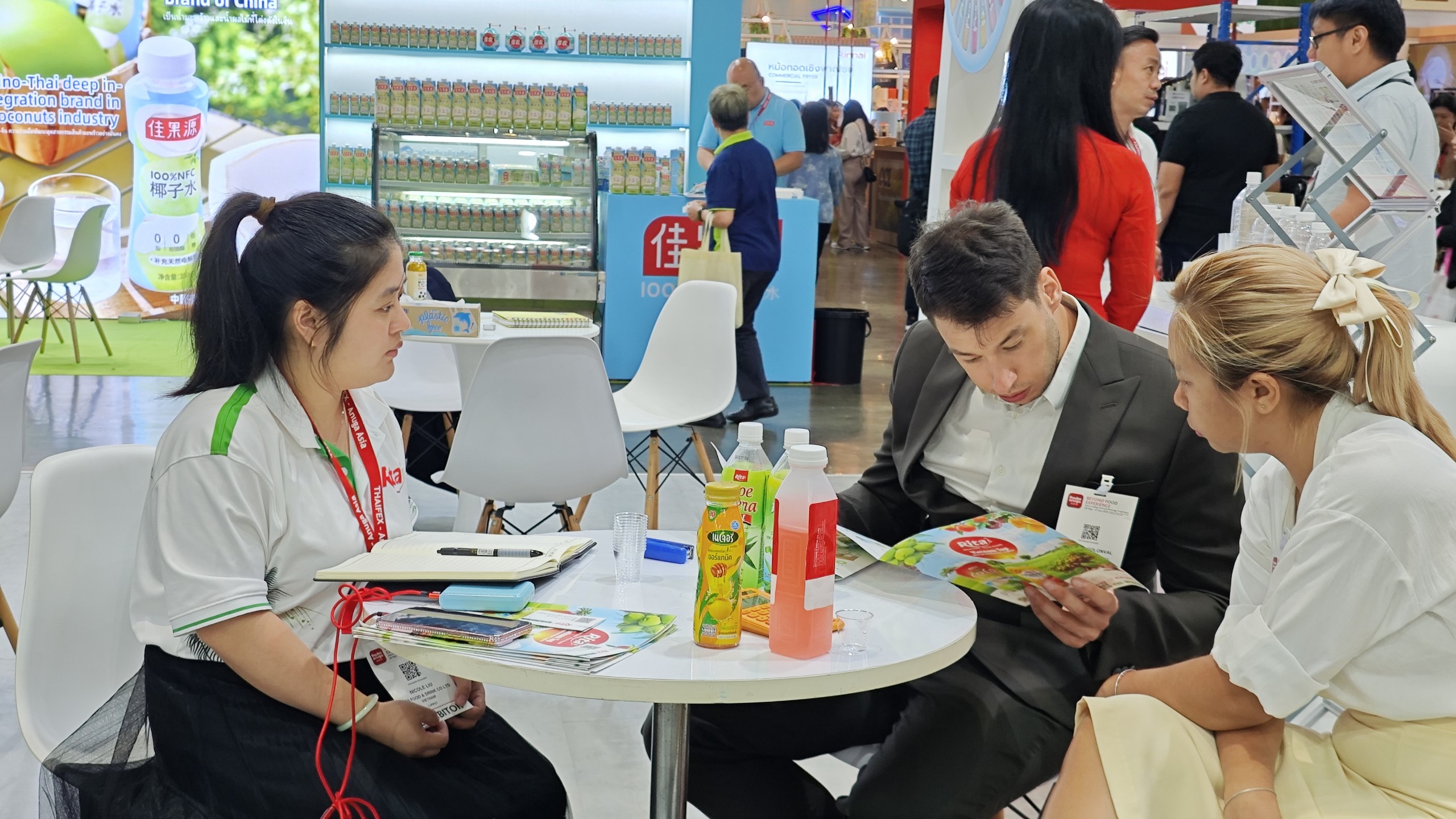 Rita Beverage company join Thaifex Exhibition Rita Beverage company join Thaifex Exhibition