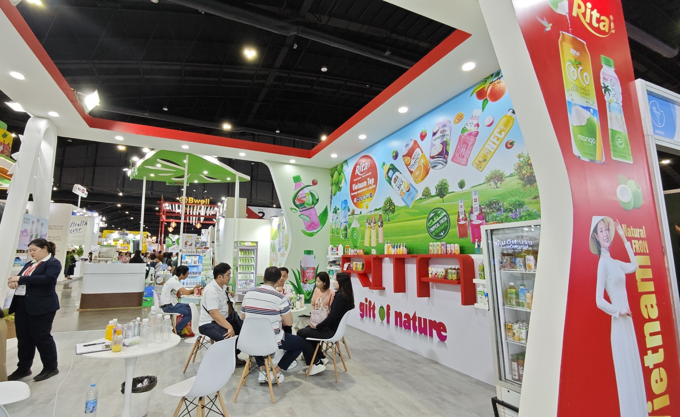 Rita at Thaifex Exhibition 2024 Rita at Thaifex Exhibition 2024