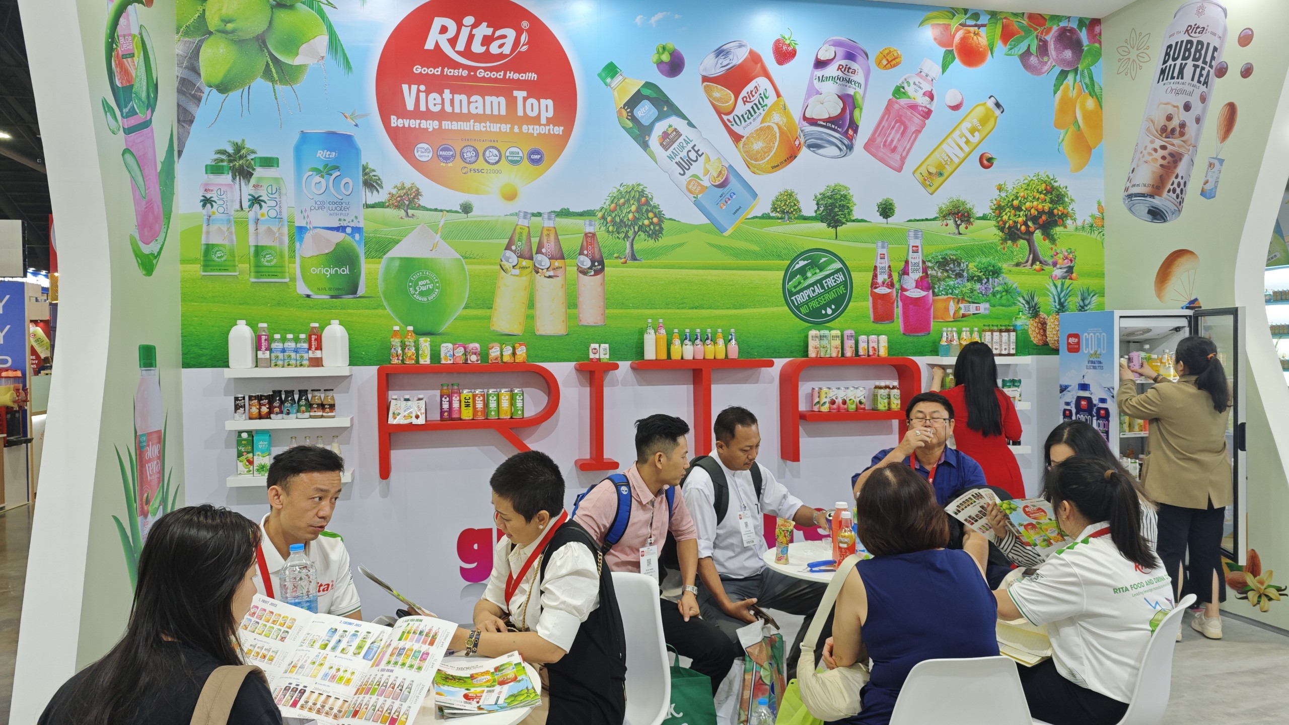 Rita join Thaifex 2024 Exhibition Rita join Thaifex 2024