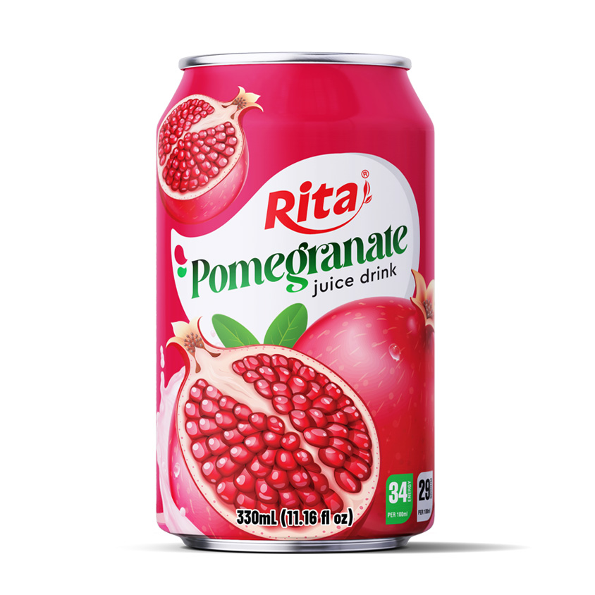 Rita Brand Real Fruit Juice 11.16 fl oz Pomegranate Juice Drink real fruit juice 11.16 fl oz pomegranate juice drink