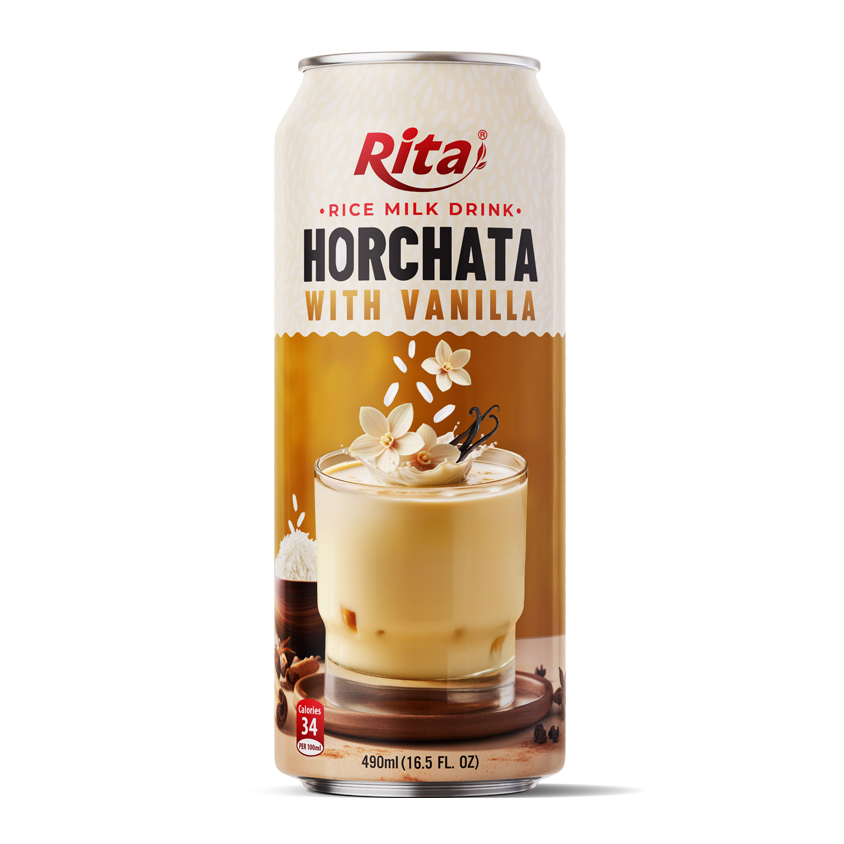 Rita Rice Milk Drink Horchata With Vanilla 16.5 fl oz Cans rice milk drink Horchata with vanilla 16.5 fl oz cans