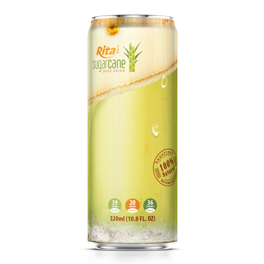 Rita Pure And Natural Sugar Cane Juice Drink 10.8 fl oz Cans pure natural Sugarcane juice drink 10.8 fl oz cans