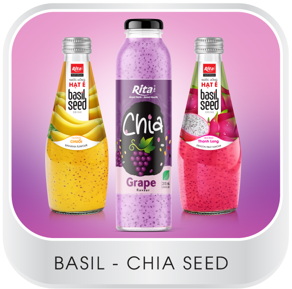 Chia and basil seed