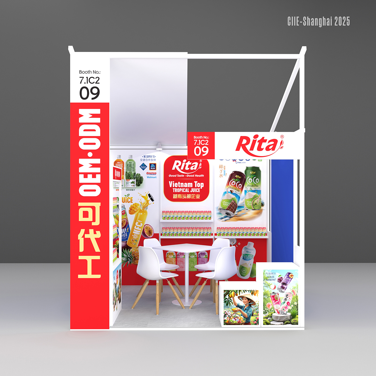 3D Rita booth Middle