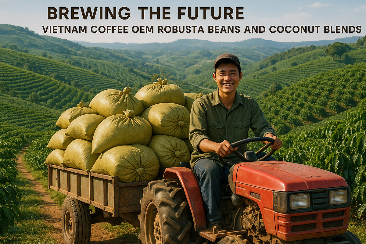 Brewing the Future Vietnam Coffee OEM Robusta Beans and Coconut Blends