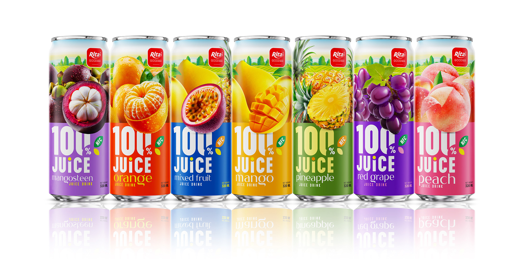 Design 100 Juice 320ml sleek can 02